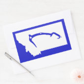 アイスクライムモンタナ 長方形シール (封筒)