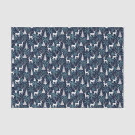 アイスクリスタルクリスマスディアーティール（緑がかった色） 薄葉紙