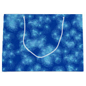 アイスクリスタルスターバスト – コバルトブルー ラージペーパーバッグ (正面)