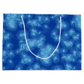 アイスクリスタルスターバスト – コバルトブルー ラージペーパーバッグ (裏面)