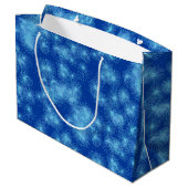 アイスクリスタルスターバスト – コバルトブルー ラージペーパーバッグ (裏面アングル)