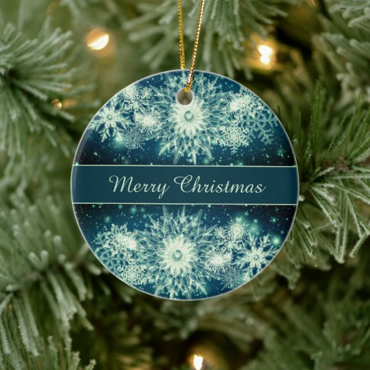 アイスクリスタルホリデー セラミックオーナメント (ツリー)