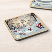 「アイスクリスタル美しい」 コースター (左側)