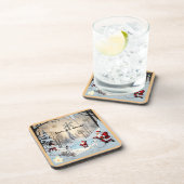 「アイスクリスタル美しい」 コースター (右側)