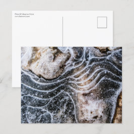 アイスクリスタル自然写真 ポストカード