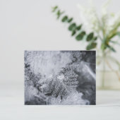 アイスクリスタル自然写真 ポストカード (スタンド正面)