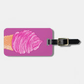 アイスクリーカスタムム文字ラゲージタグ ラゲッジタグ (正面横)