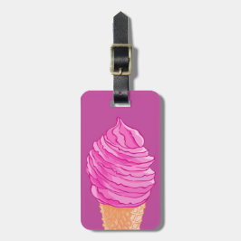 アイスクリーカスタムム文字ラゲージタグ ラゲッジタグ