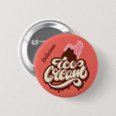 アイスクリーカスタムム文字&カラーボタン 缶バッジ (正面&裏面)