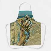 アイスクリームがふりかかる エプロン (正面)