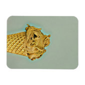 アイスクリームがふりかかる マグネット (横)