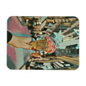 アイスクリームがふりかかる マグネット (横)