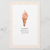 アイスクリームがトリビアシャワーゲームをスクープ (裏面)