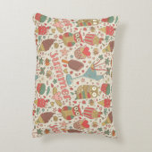 アイスクリームが付いている夏パターン アクセントクッション (裏面(縦))