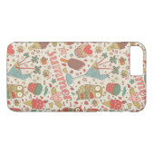 アイスクリームが付いている夏パターン Case-Mate iPhoneケース (裏面(横))