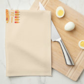 アイスクリームが大好き キッチンタオル (四つ折り)