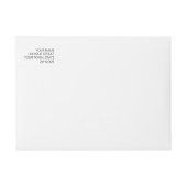 アイスクリームとさくらんぼ ラップアラウンドラベル (正面)