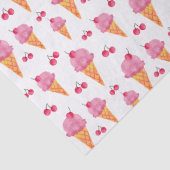 アイスクリームとさくらんぼ 薄葉紙 (詳細)