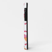 アイスクリームとさくらんぼ Case-Mate iPhoneケース (裏面/左)