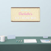 アイスクリームとアイボリーのバナー 横断幕 (トレードショー)