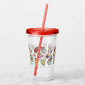アイスクリームとキャンディ アクリルタンブラー (裏面)