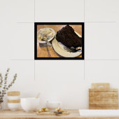 アイスクリームとケーキのポスター ポスター (キッチン)