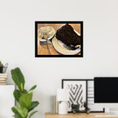 アイスクリームとケーキのポスター ポスター (ホームオフィス)