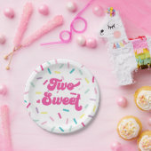 アイスクリームとケーキのSweetな2歳の誕生日 ペーパープレート (パーティー)