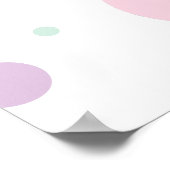 アイスクリームとケーキ5は甘い5誕生日 ポスター (角)