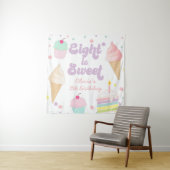 アイスクリームとケーキ8は甘い8誕生日 タペストリー (インサイチュ)