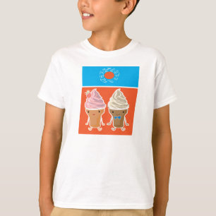 アイスクリームとサンバス Tシャツ