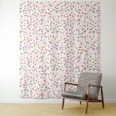 アイスクリームと振りかけるスウィートワン誕生日 タペストリー (インサイチュ)