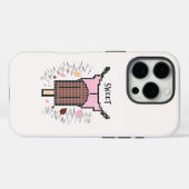 アイスクリームと舌 Case-Mate iPhoneケース (裏面 (横))