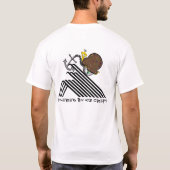 アイスクリームによって動力を与えられる Tシャツ (裏面)