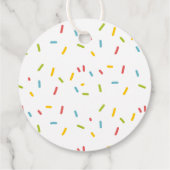 アイスクリームのすくい取り 結婚前のお祝いの感謝 フェイバータグ (裏面)