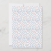 アイスクリームのような甘いお誘い 招待状 (裏面)