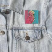 アイスクリームのアートワーク 缶バッジ (インサイチュ)