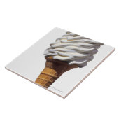 アイスクリームのクローズアップ タイル (側面)