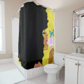 アイスクリームのシャワー・カーテン シャワーカーテン (インサイチュ)
