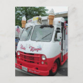 アイスクリームのトラック ポストカード (正面)