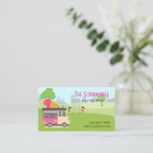 アイスクリームのトラック 名刺 (スタンド正面)