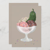 アイスクリームのピクルス サンキューカード (正面/裏面)