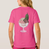 アイスクリームのピクルス Tシャツ (裏面)