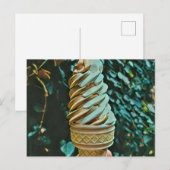 アイスクリームのレシピ ポストカード (正面/裏面)