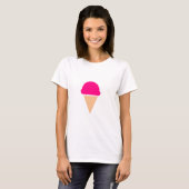アイスクリームのワイシャツ Tシャツ (正面フル)