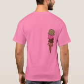 アイスクリームの夢 Tシャツ (裏面)