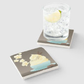 アイスクリームの御馳走 ストーンコースター (横)