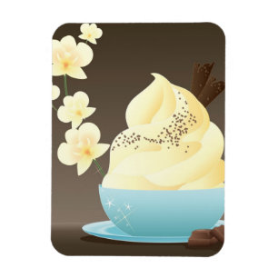 アイスクリームの御馳走 マグネット