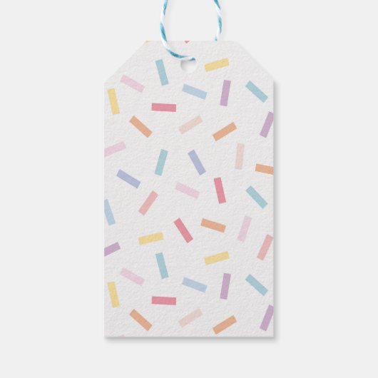 アイスクリームの性別の表示 ギフトタグ (裏面)