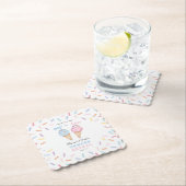 アイスクリームの性別の表示 ペーパーコースター (インサイチュ)